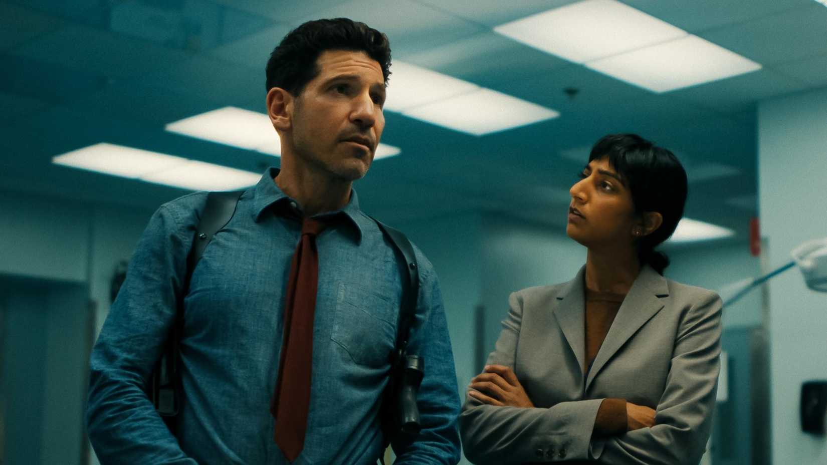 Jon Bernthal and Sunita Mani in His & Hers (2026)