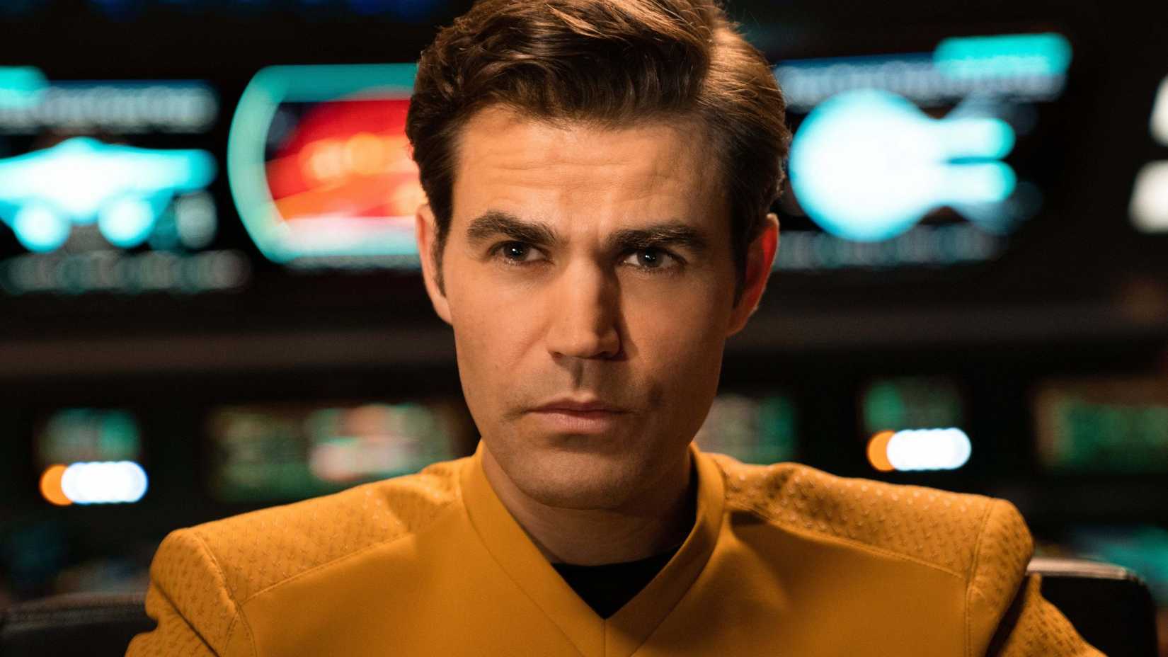 Paul Wesley as Captain Kirk in Strange New Worlds