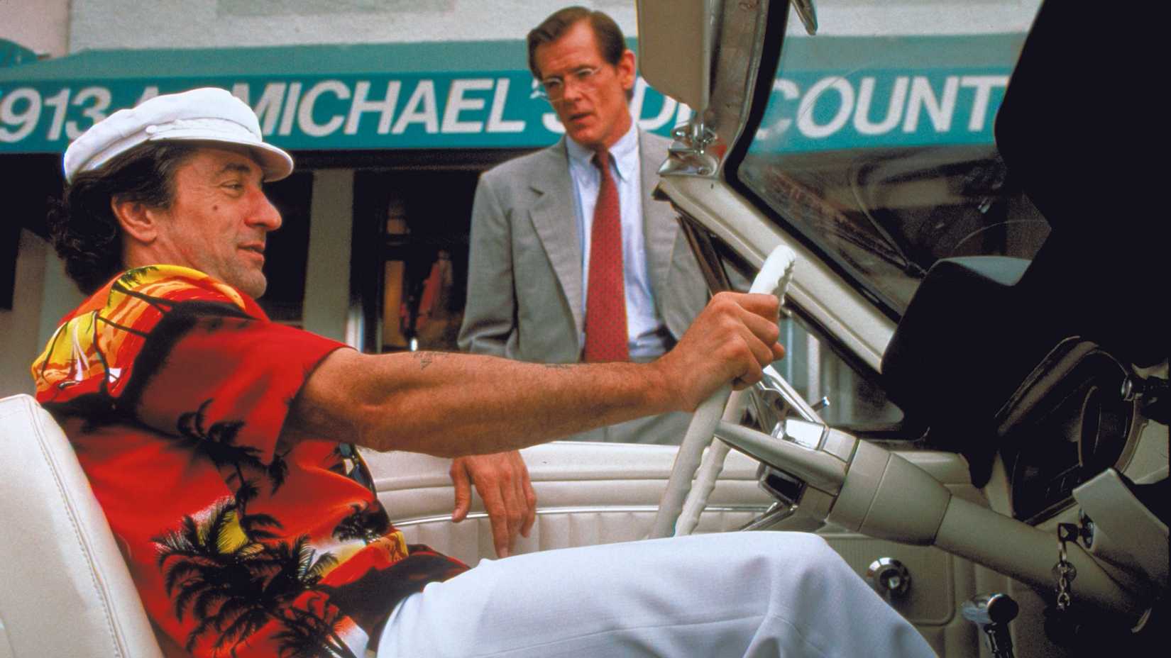 Robert De Niro as Max Cady and Nick Nolte as Samuel G. Bowden in Martin Scorsese's Cape Fear