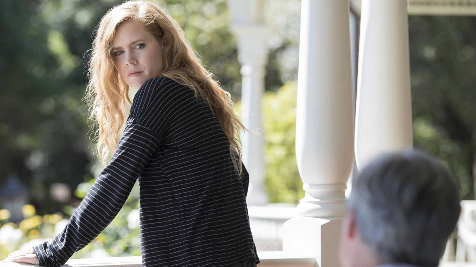 Amy Adams looking serious as Camille in Sharp Objects