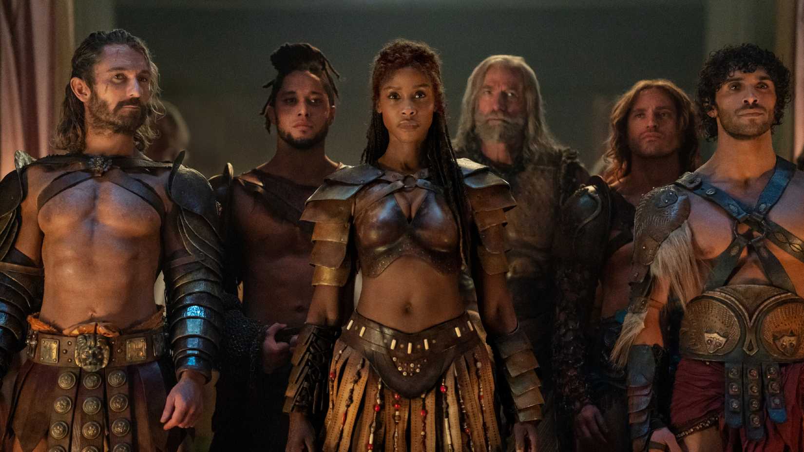 The cast of Spartacus House of Ashur