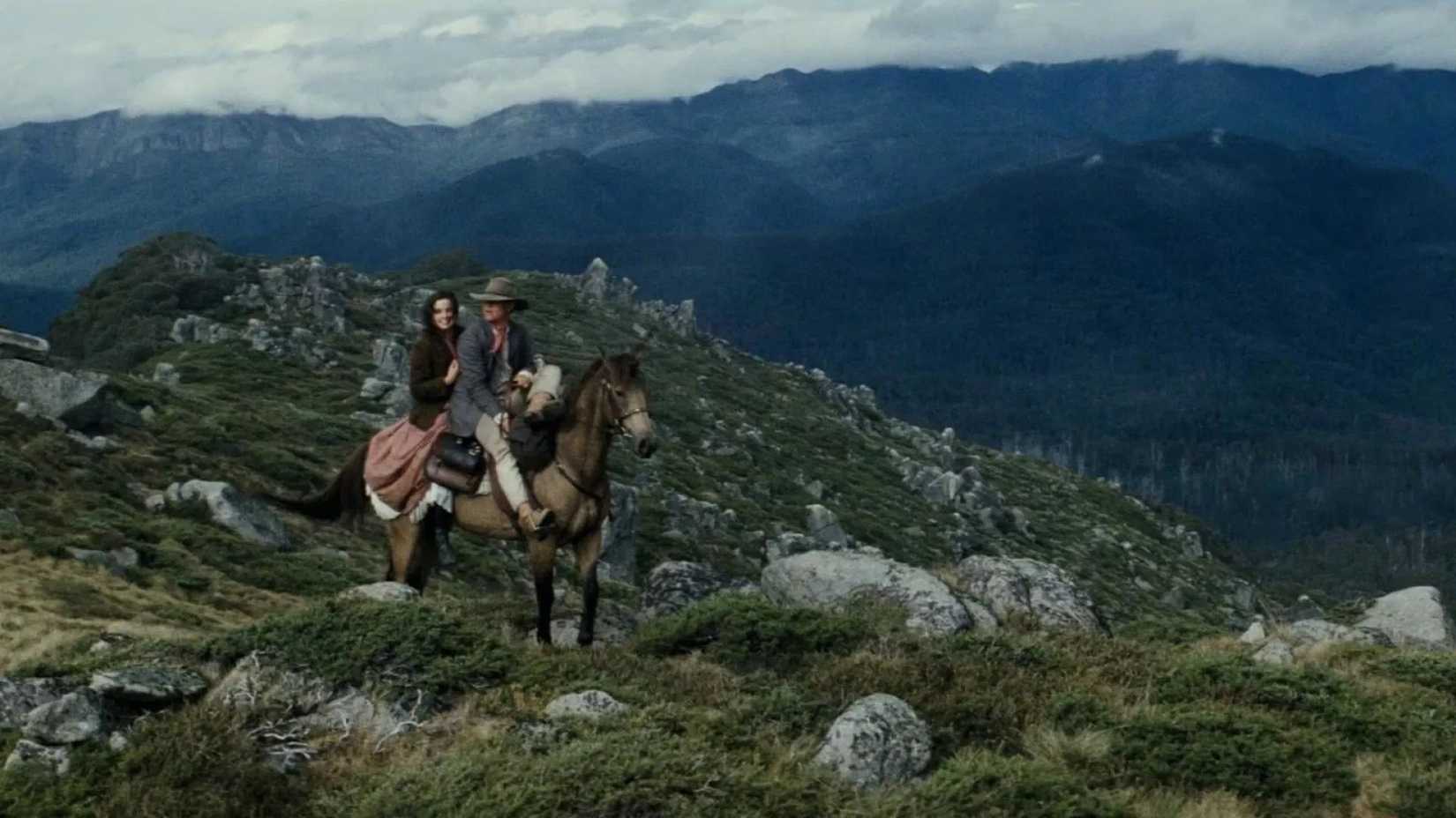 Still from the Western TV series 'The Man from Snowy River' 