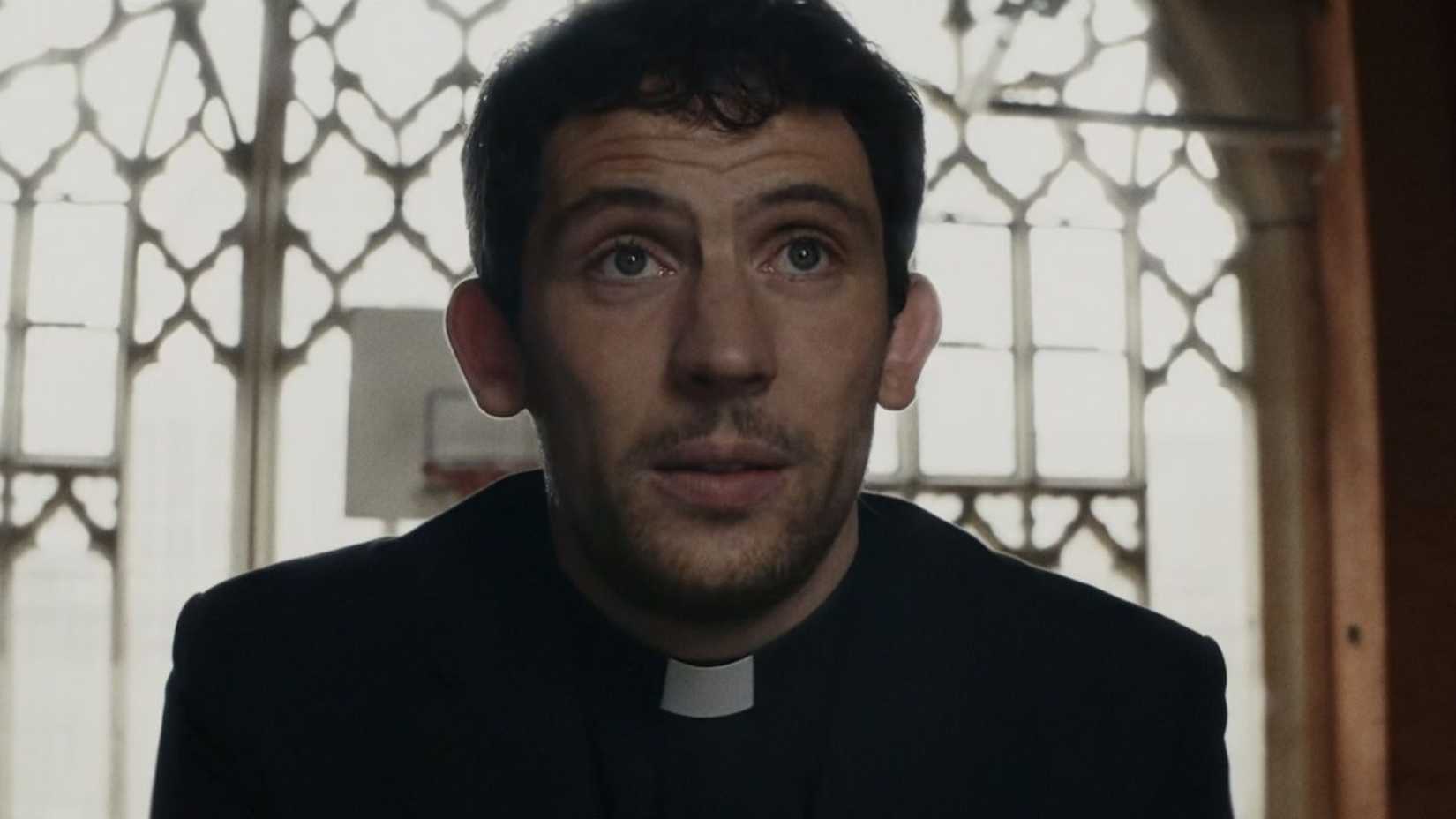 Josh O'Connor in Wake Up Dead Man