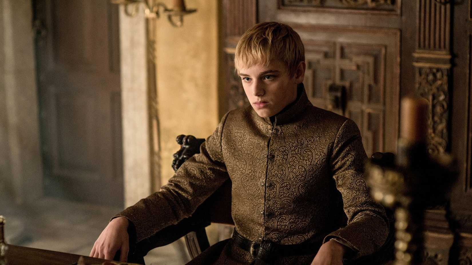 Dean-Charles Chapman as Tommen Baratheon in Game of Thrones 
