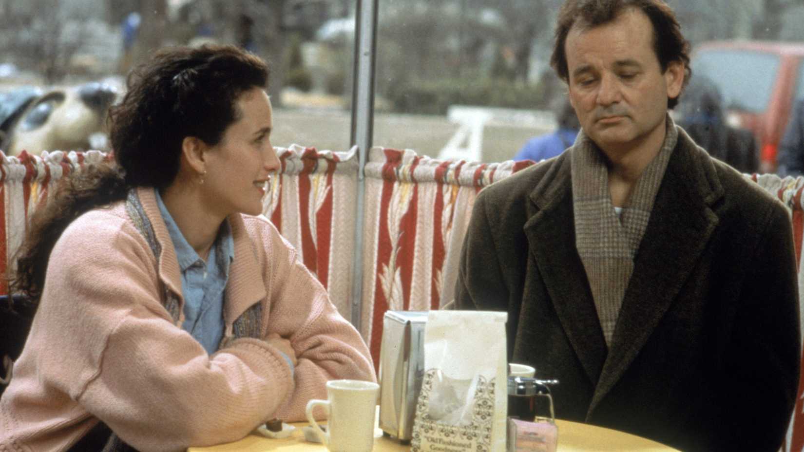 Andie MacDowell and Bill Murray in 'Groundhog Day'