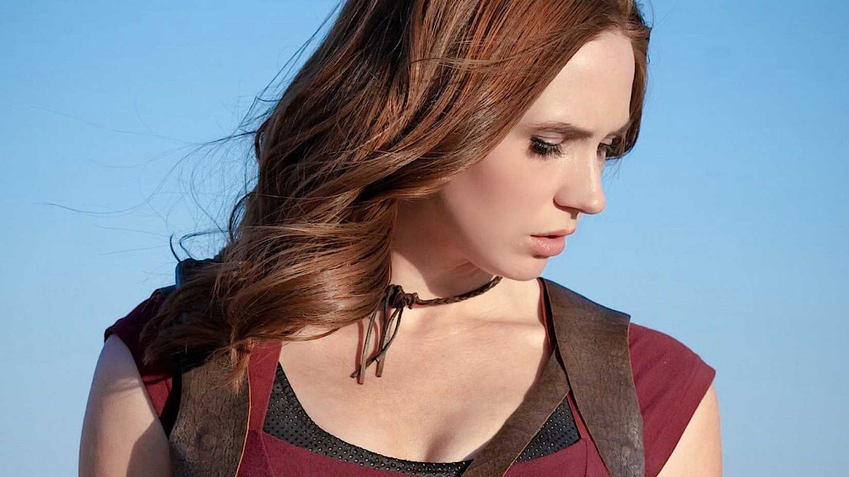 Karen Gillan as Ruby Roundhouse in Jumanji