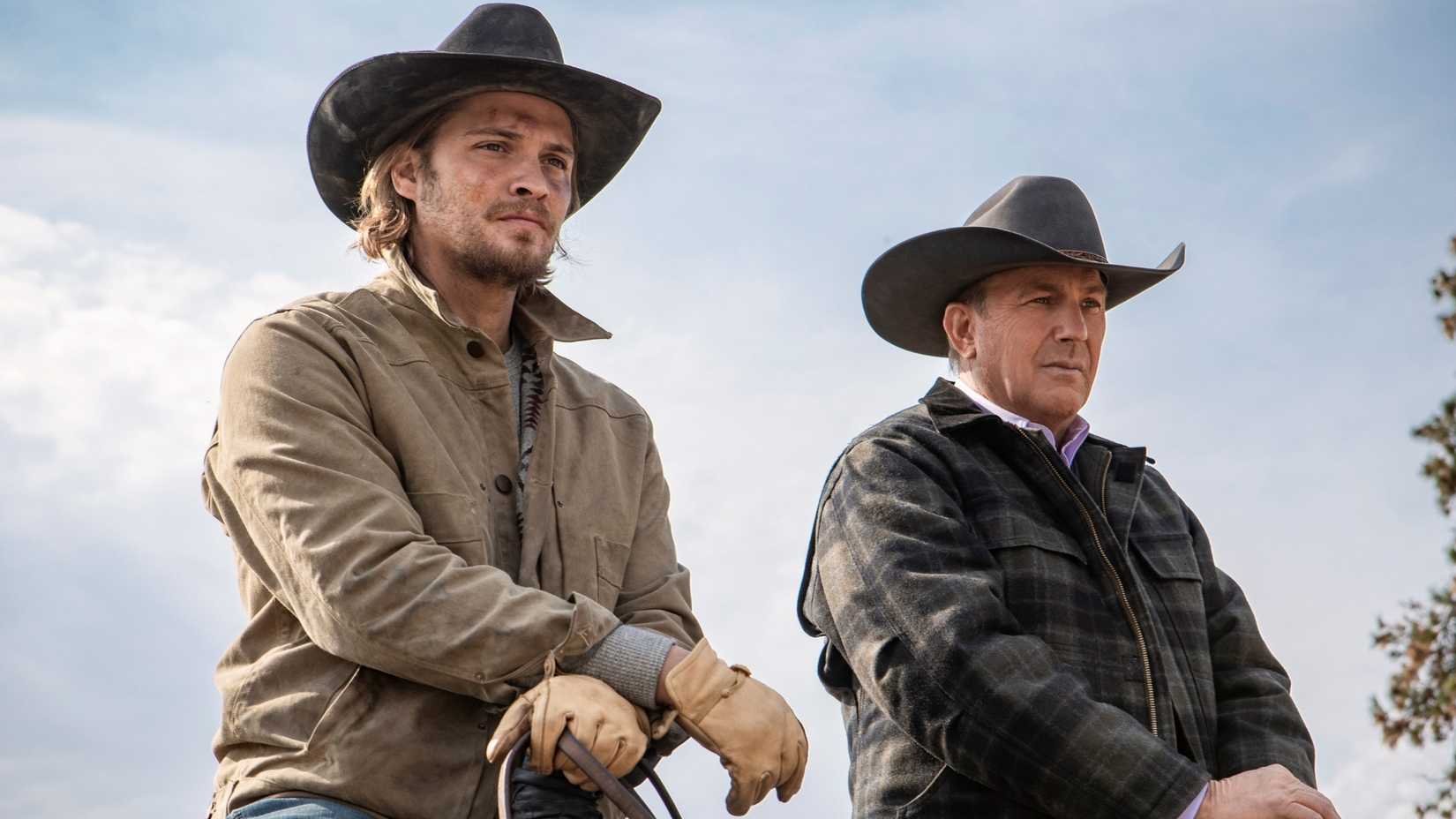 Kevin Costner and Luke Grimes in Yellowstone Wasted storyline Taylor Sheridan Final Season Paramount+