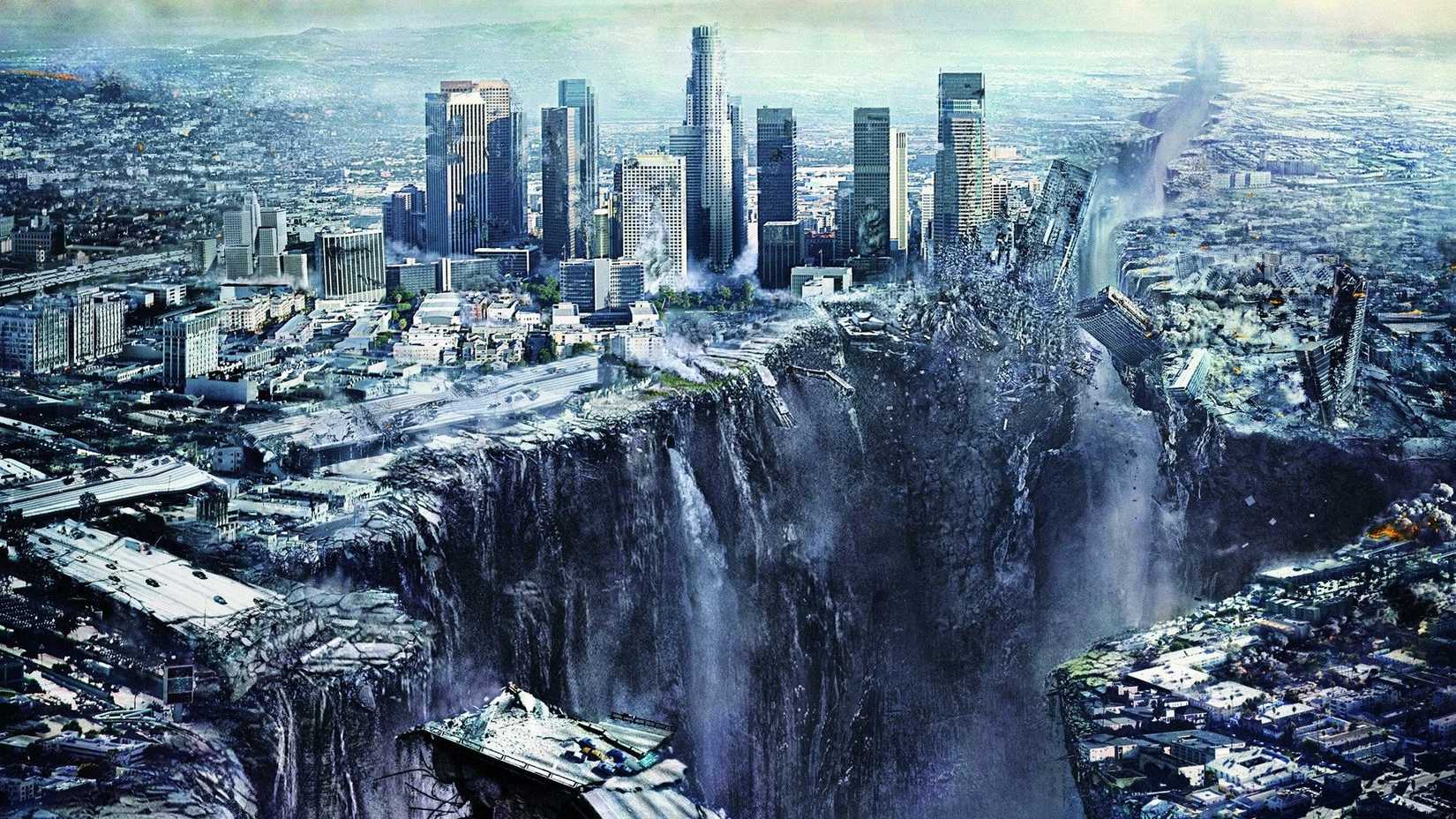 The destruction of Los Angeles in '2012'