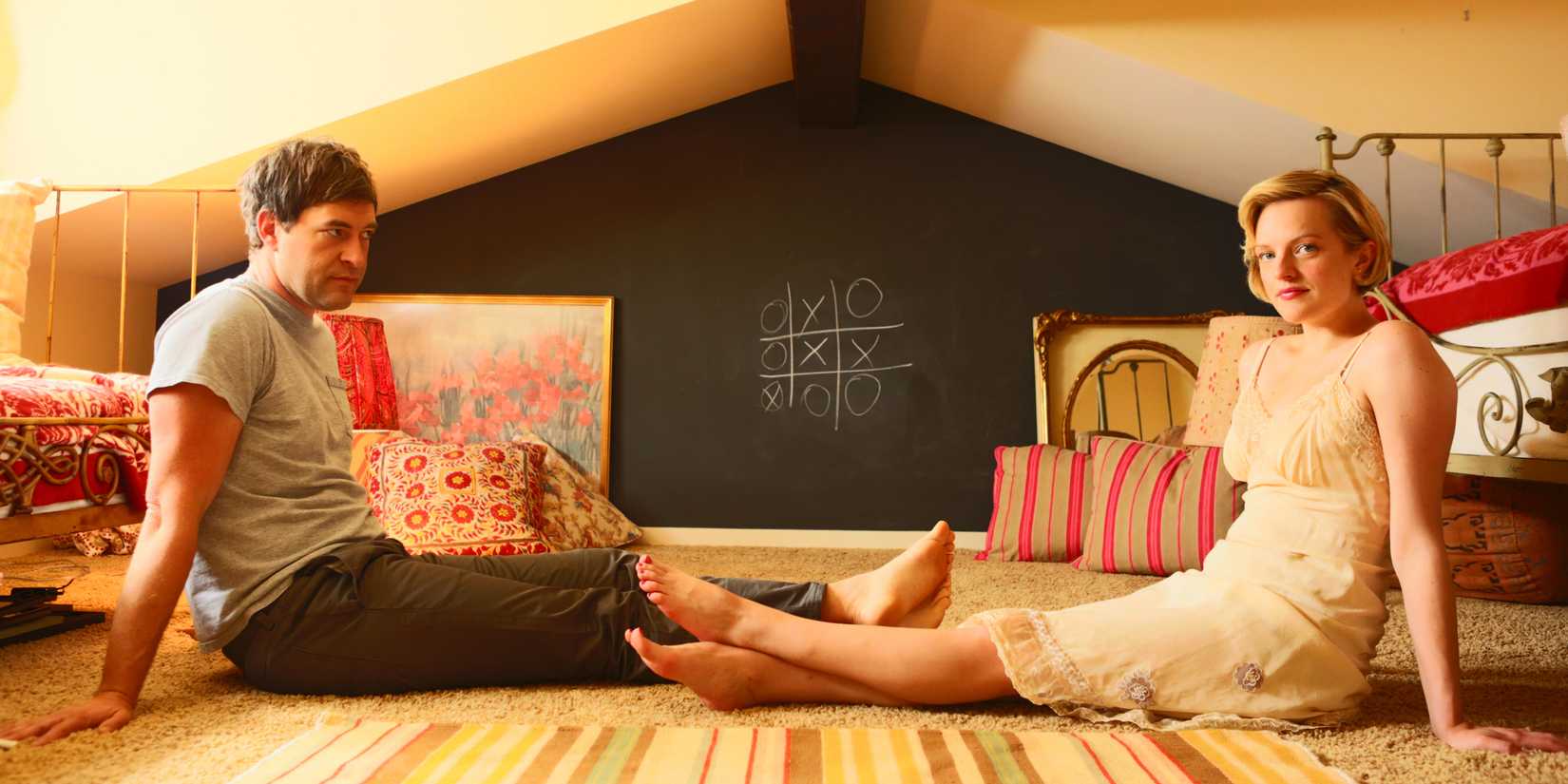 Mark Duplass and Elisabeth Moss in The One I Love