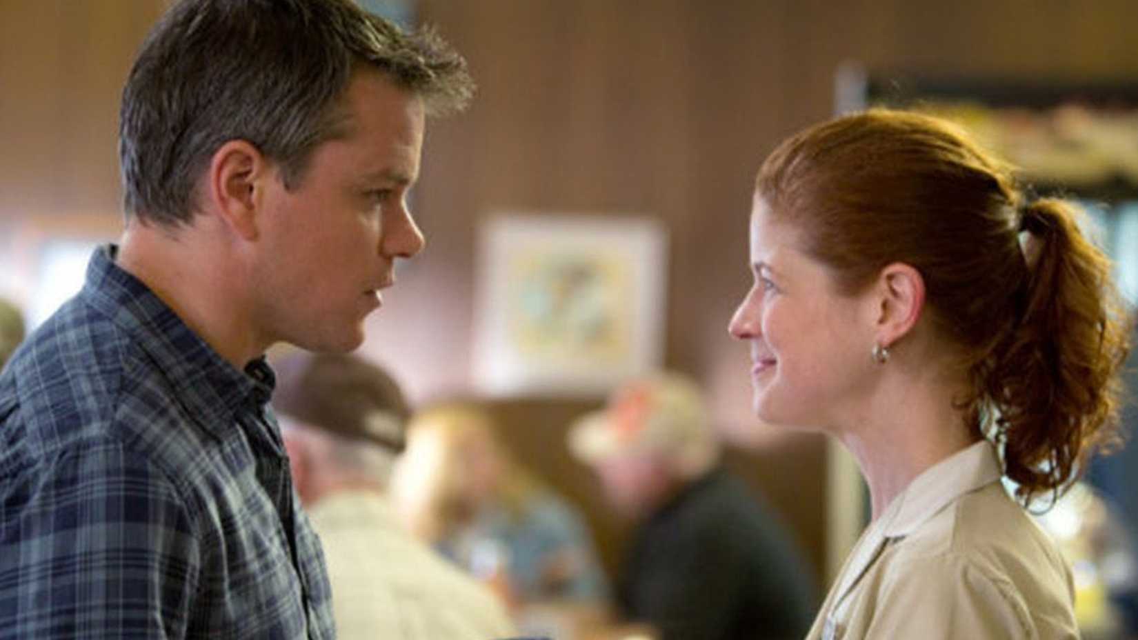 Matt Damon in a scene from Gus van Sant's Ptomised Land