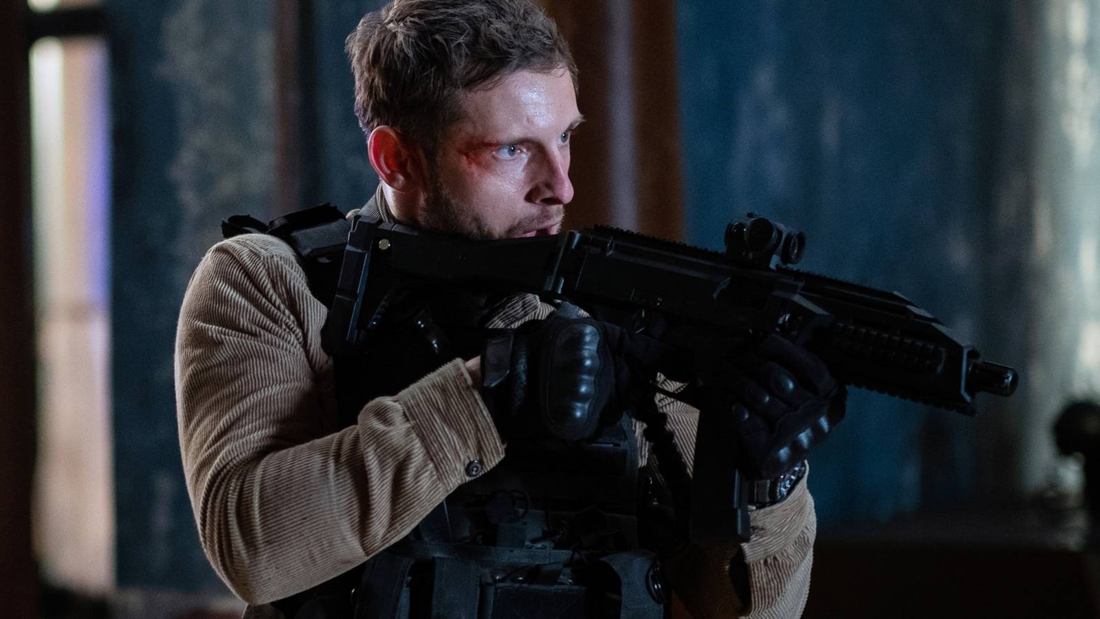 Jamie Bell dalam film Without Remorse