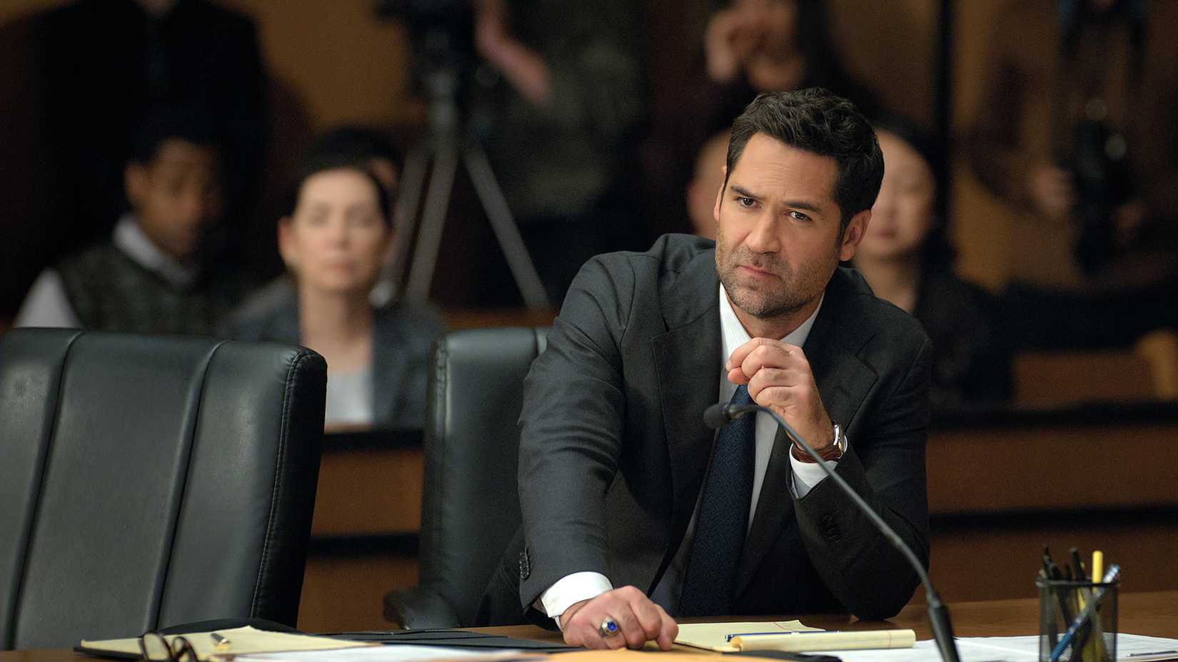 Mickey in court in The Lincoln Lawyer.