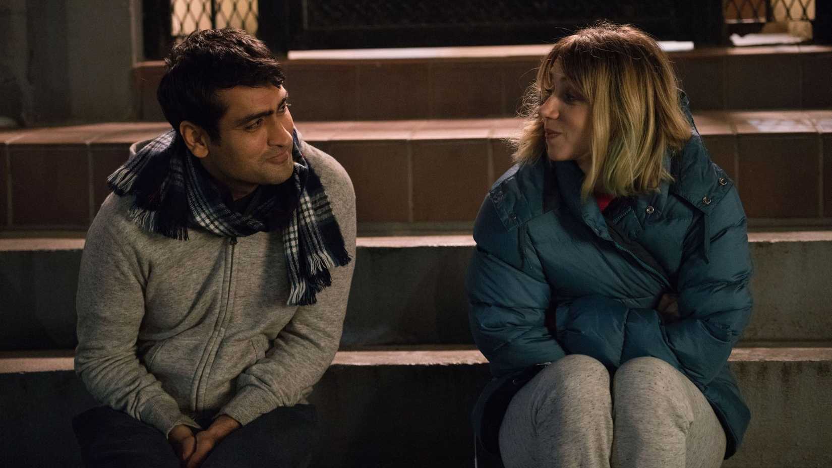 Kumail Nanjiani and Zoe Kazan in 'The Big Sick' (2017)