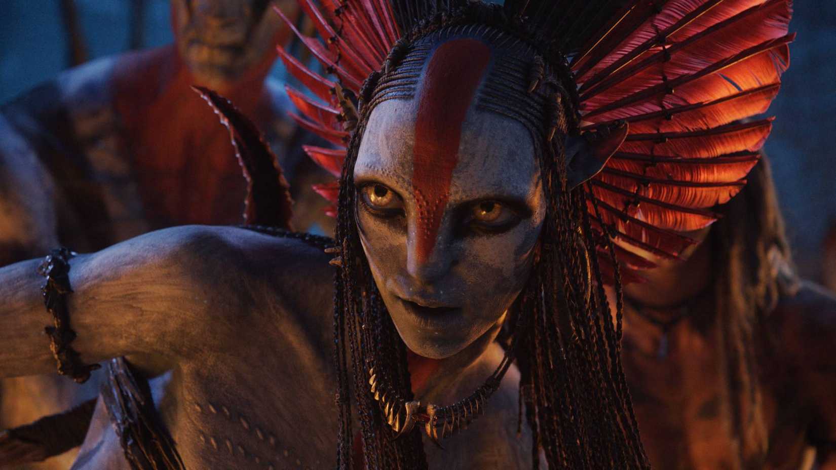 Varang is seen up close in Avatar: Fire and Ash