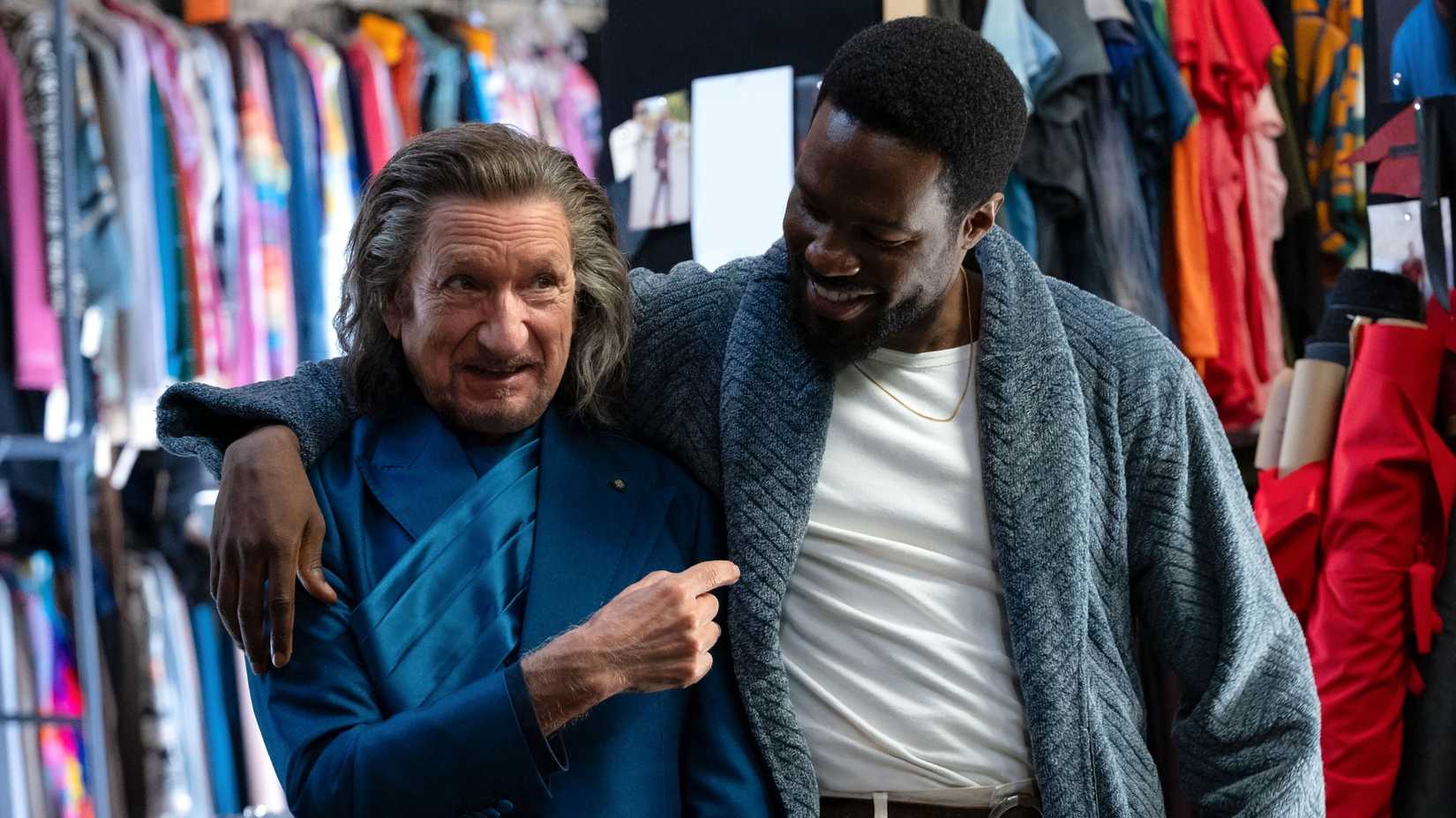 Yahya Abdul-Mateen II and Ben Kingsley in Wonder Man-1