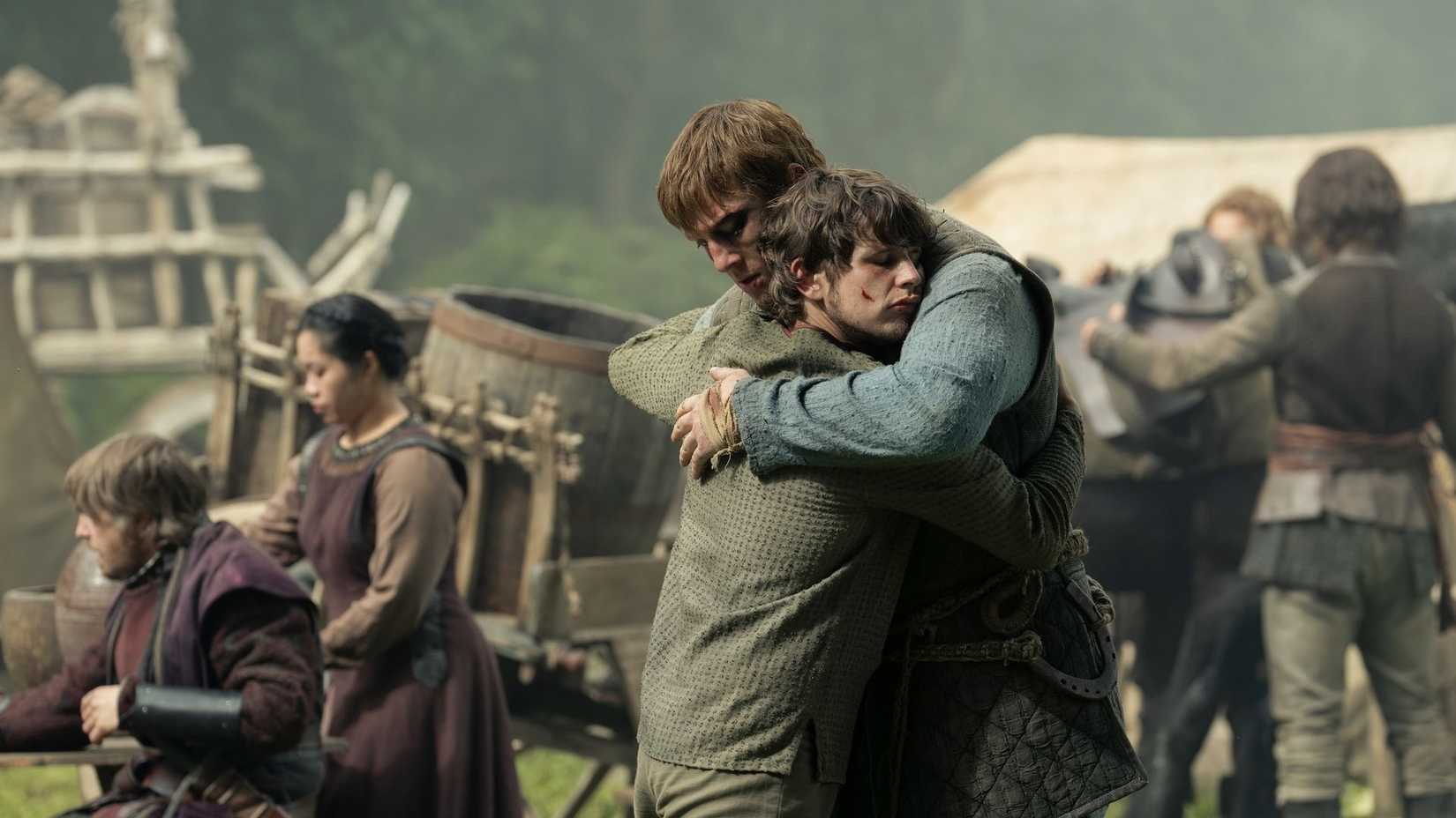 Ser Duncan the Tall and Raymun Fossoway in A Knight of the Seven Kingdoms Season 1 Episode 6