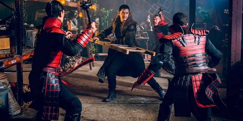A scene from Into the Badlands