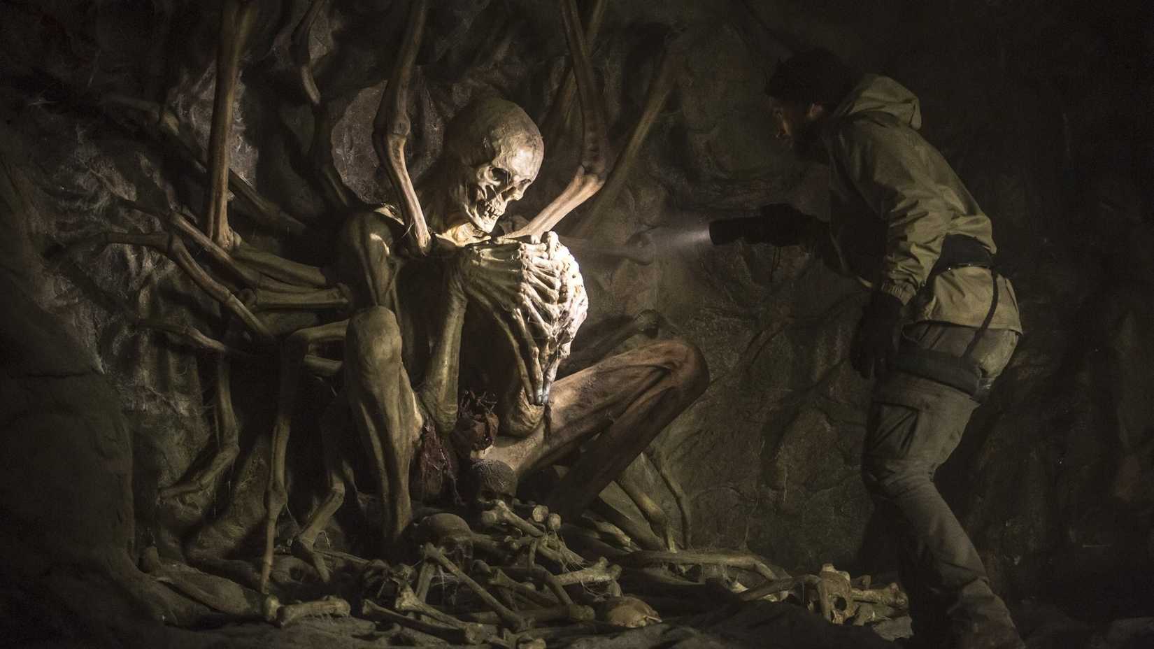 An odd skeleton in 'The Empty Man' (2020)
