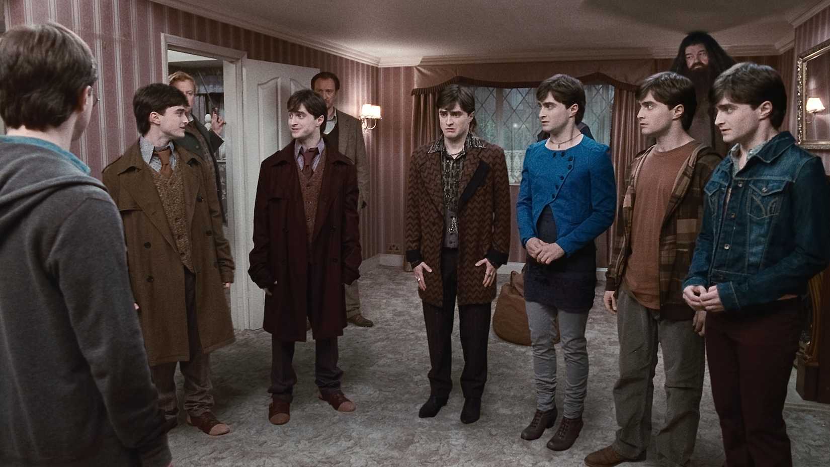 Um quarto de Harry Potter depois de beber a Poção Polissuco em Harry Potter e as Relíquias da Morte – Parte 1