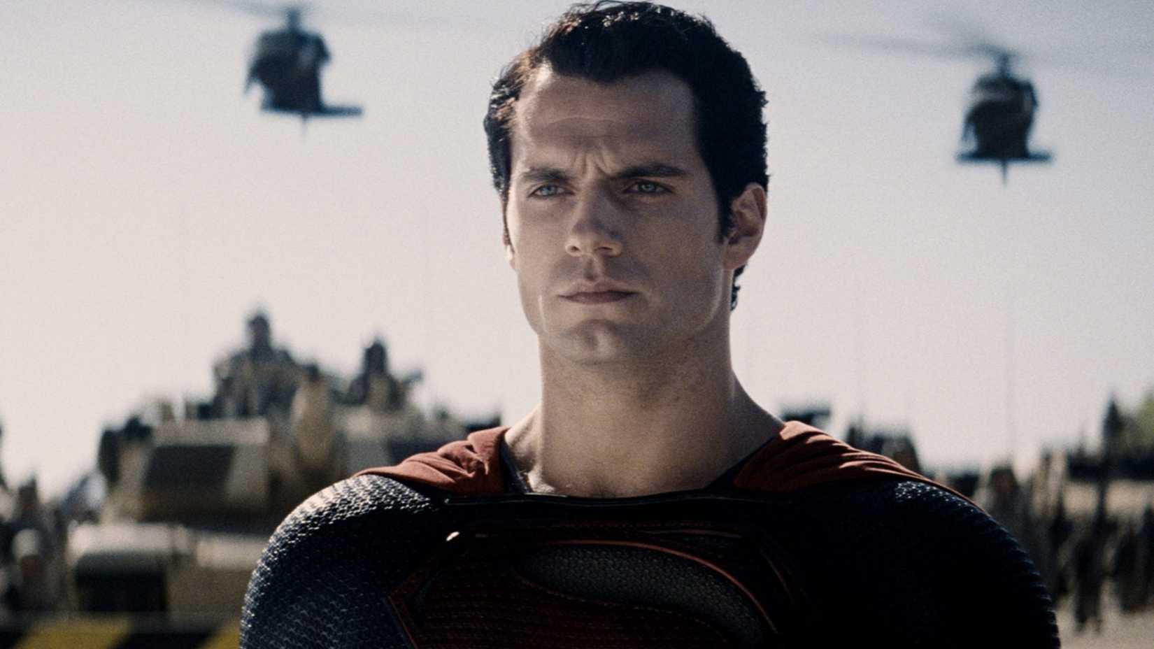 Henry Cavill in Man of Steel as Superman