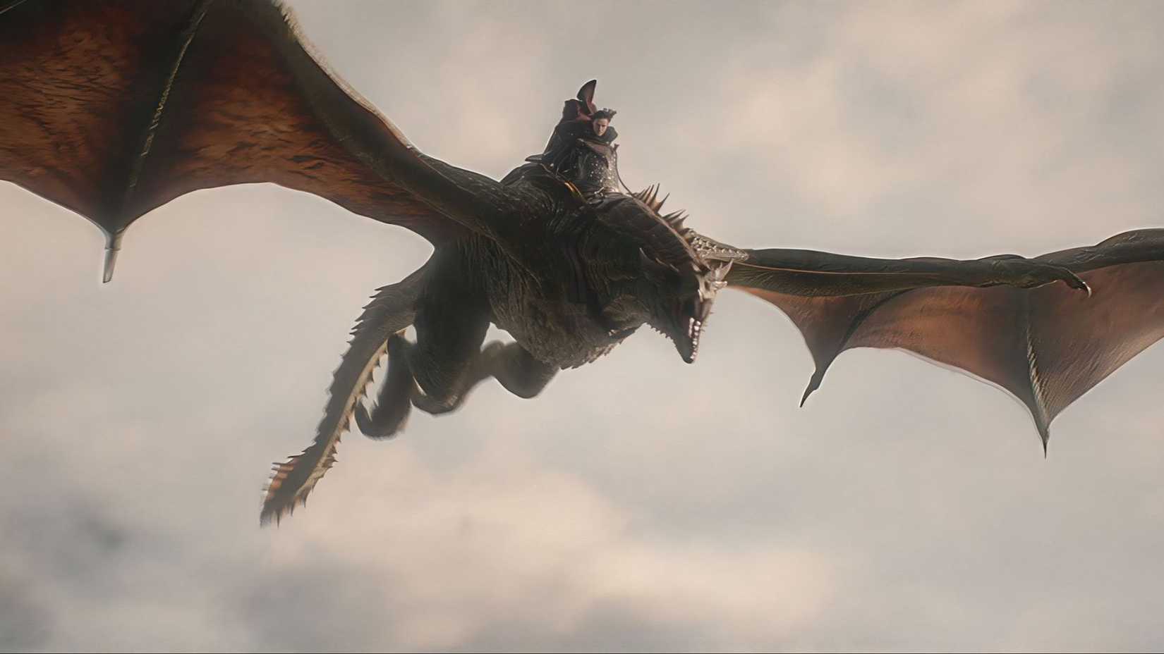 Jace Velaryon on Vermax in House of the Dragon Season 3