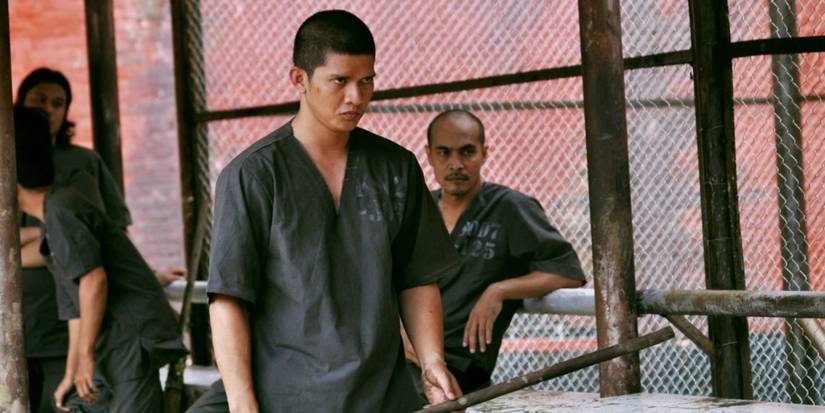 Iko Uwais in the Netflix martial arts series Wu Assassins