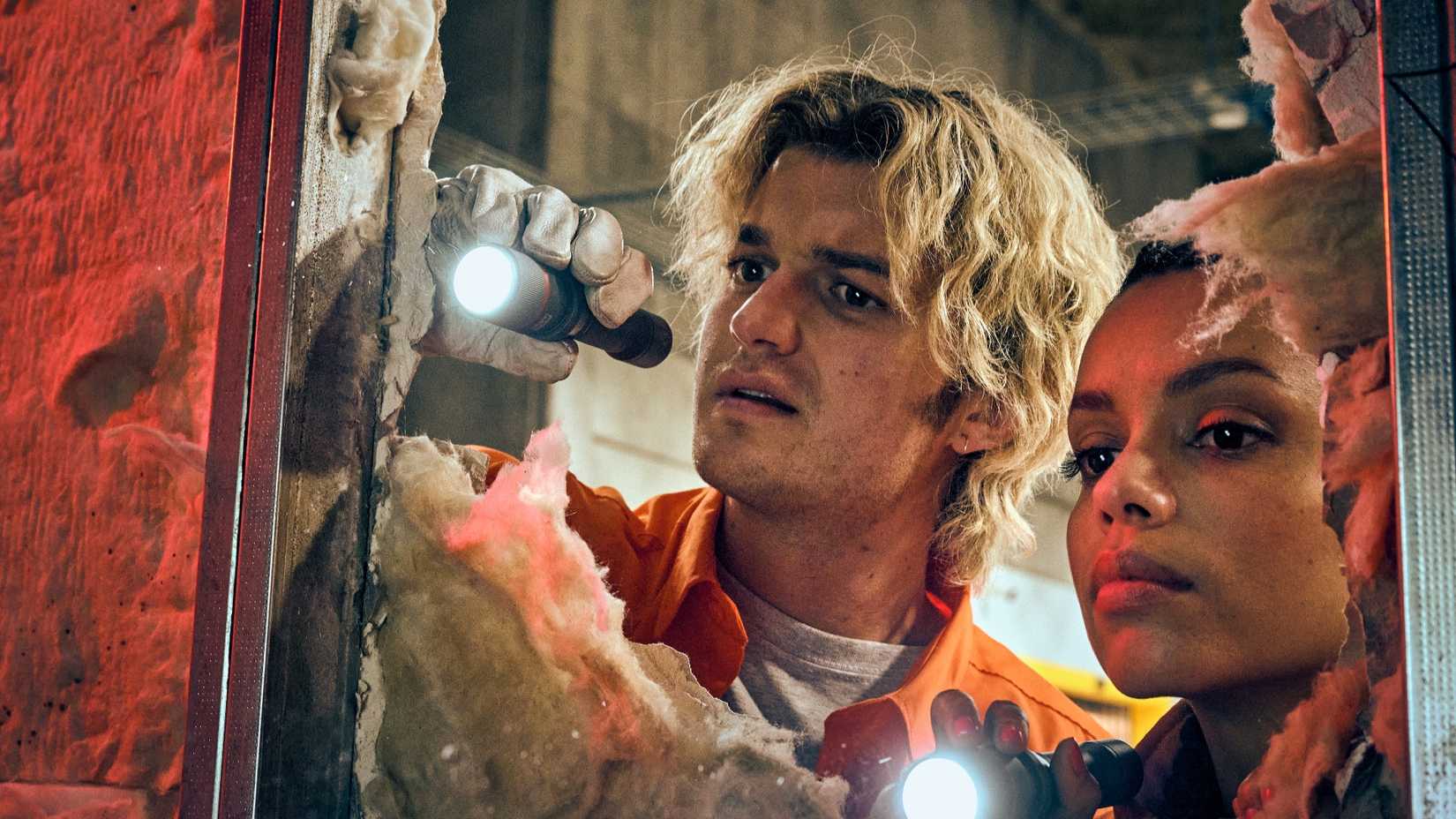 Joe Keery and Georgina Campbell in Cold Storage
