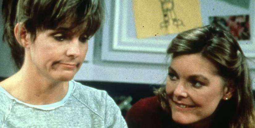 Susan Saint James and Jane Curtain on Kate and Allie