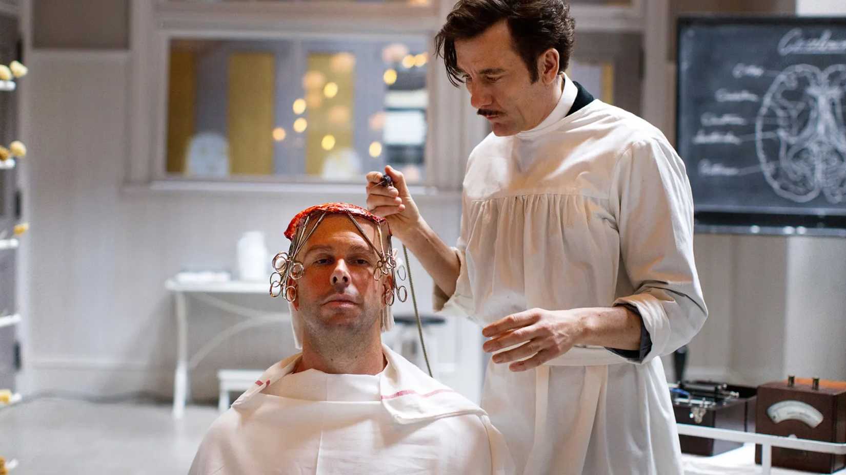 Clive Owen's character performing surgery in 'The Knick'