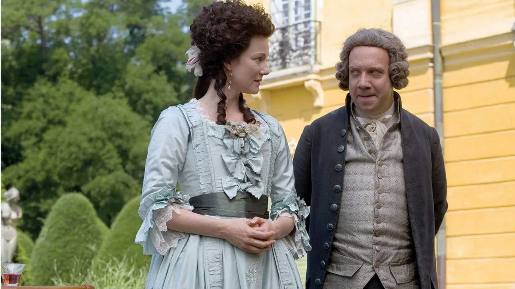 Paul Giamatti e Laura Linney em John Adams