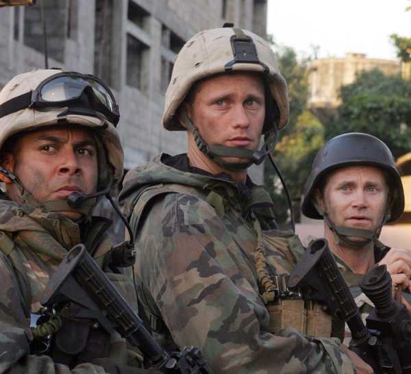 Alexander Skarsgard and co-stars in Generation Kill