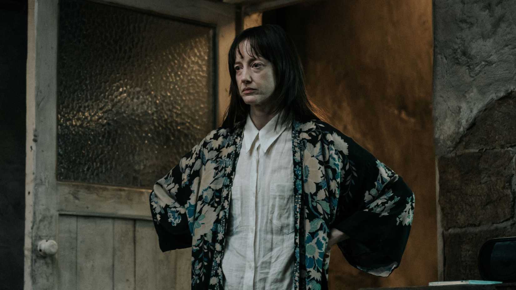 Andrea Riseborough Heel