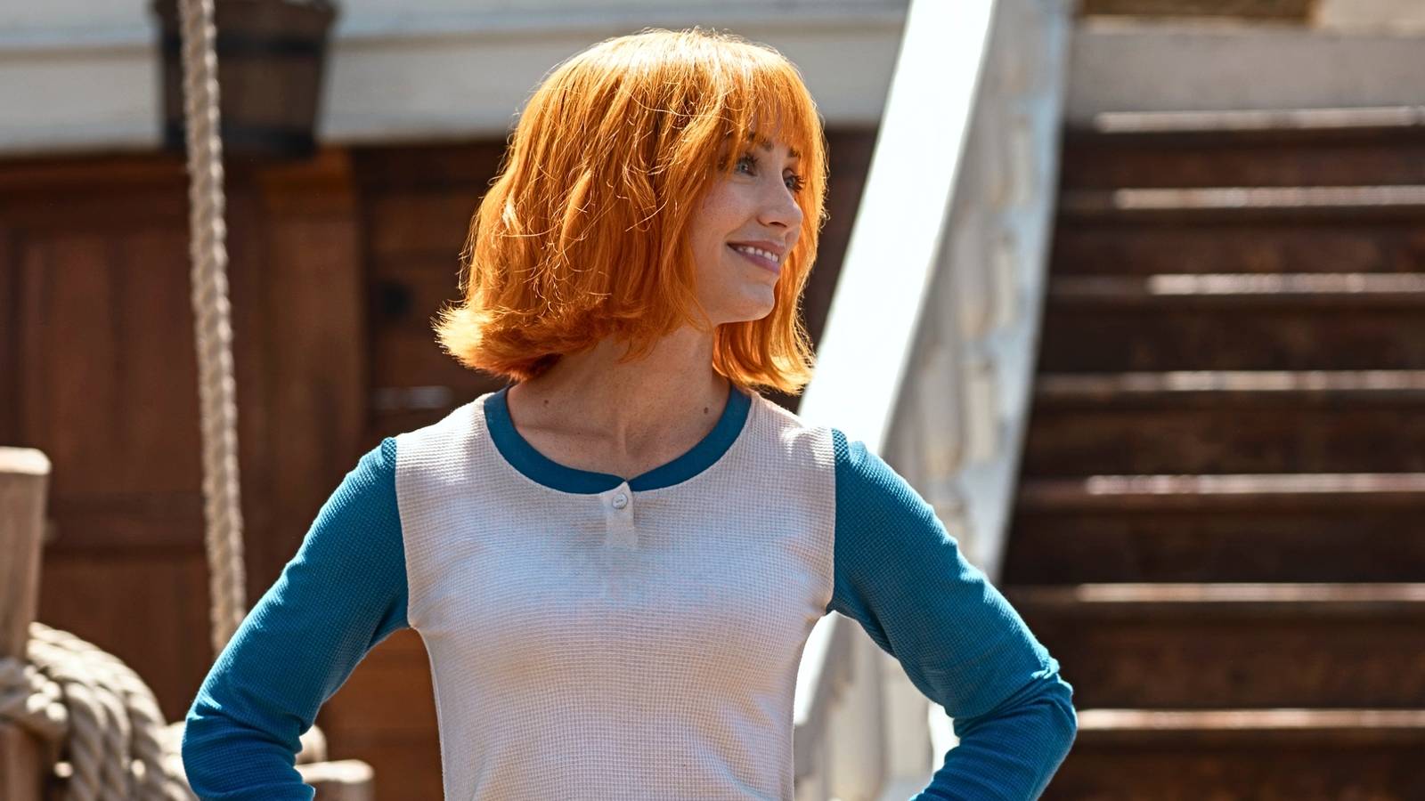 Emily Rudd in One Piece Season 2