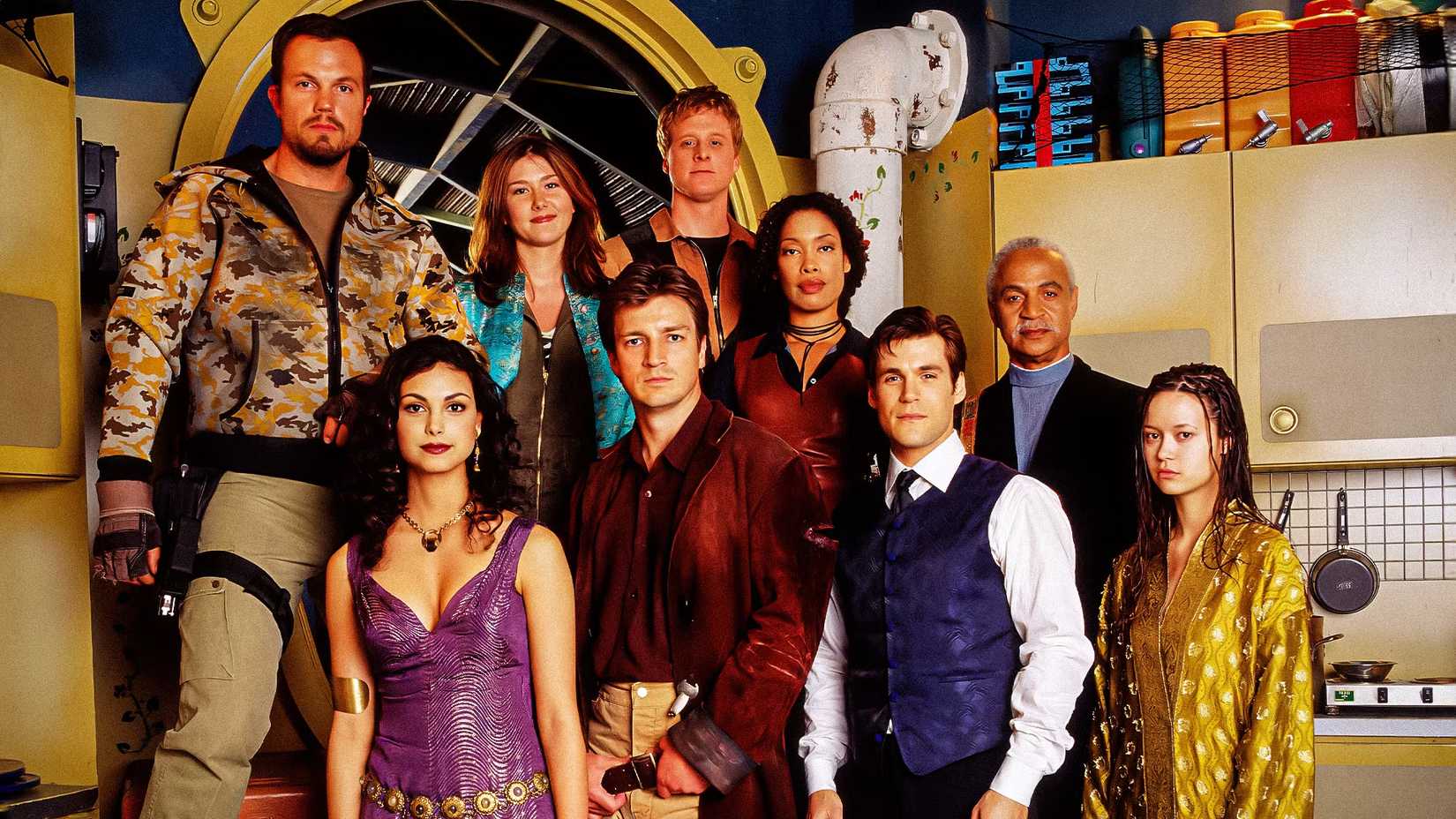 The cast of TV's 'Firefly'