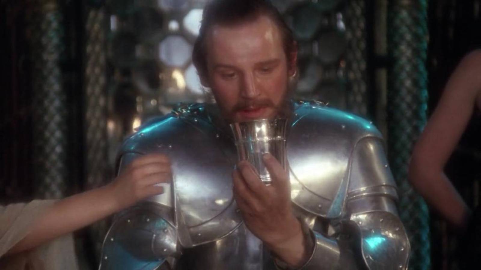 Liam Neeson in Excalibur