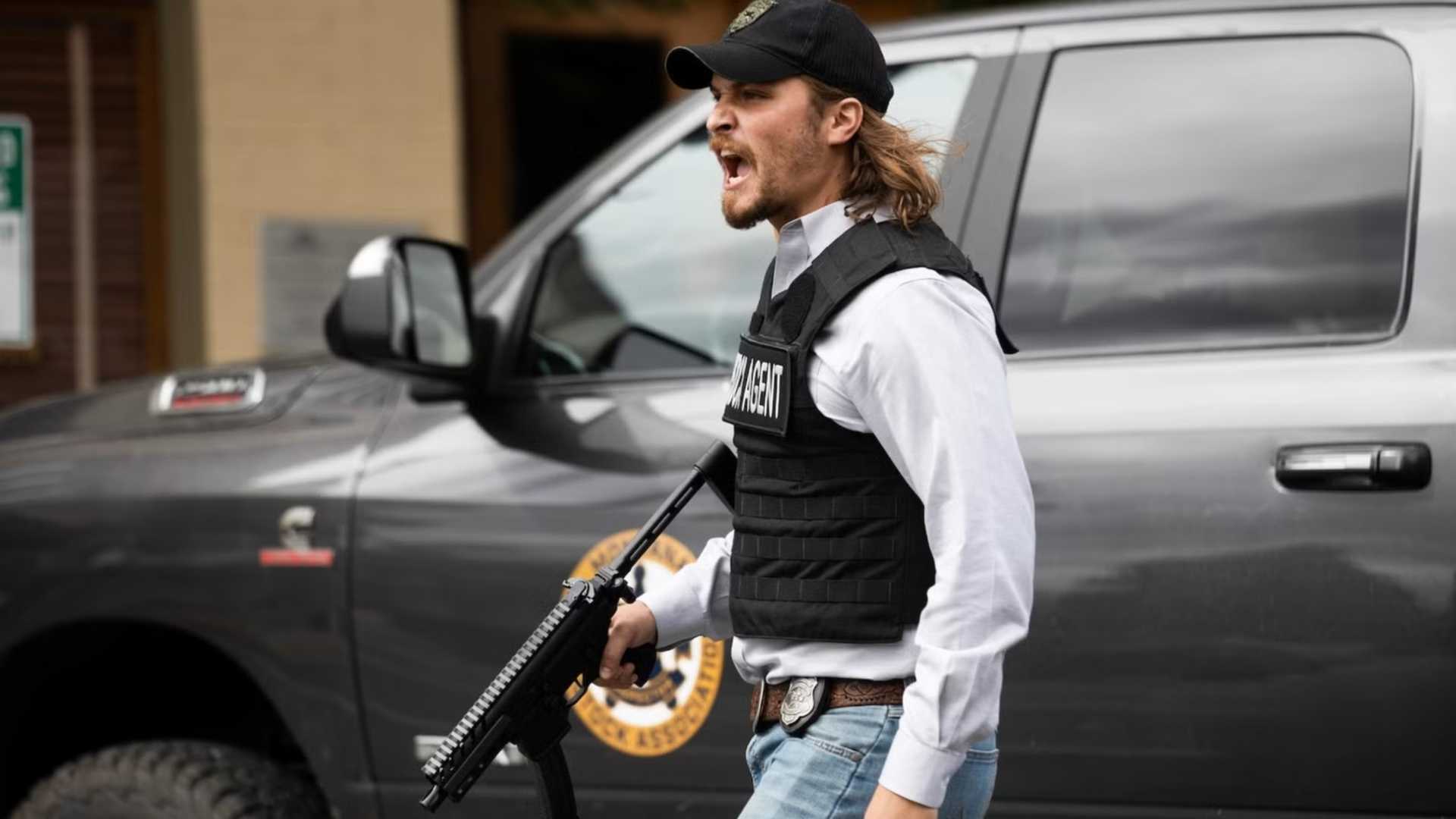 Luke Grimes appears in Marshals