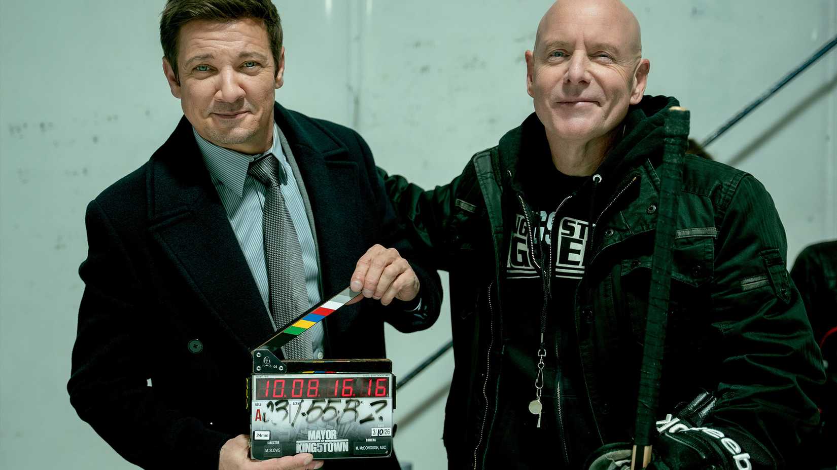 A photo from the set of 'Mayor of Kingstown' Season 5