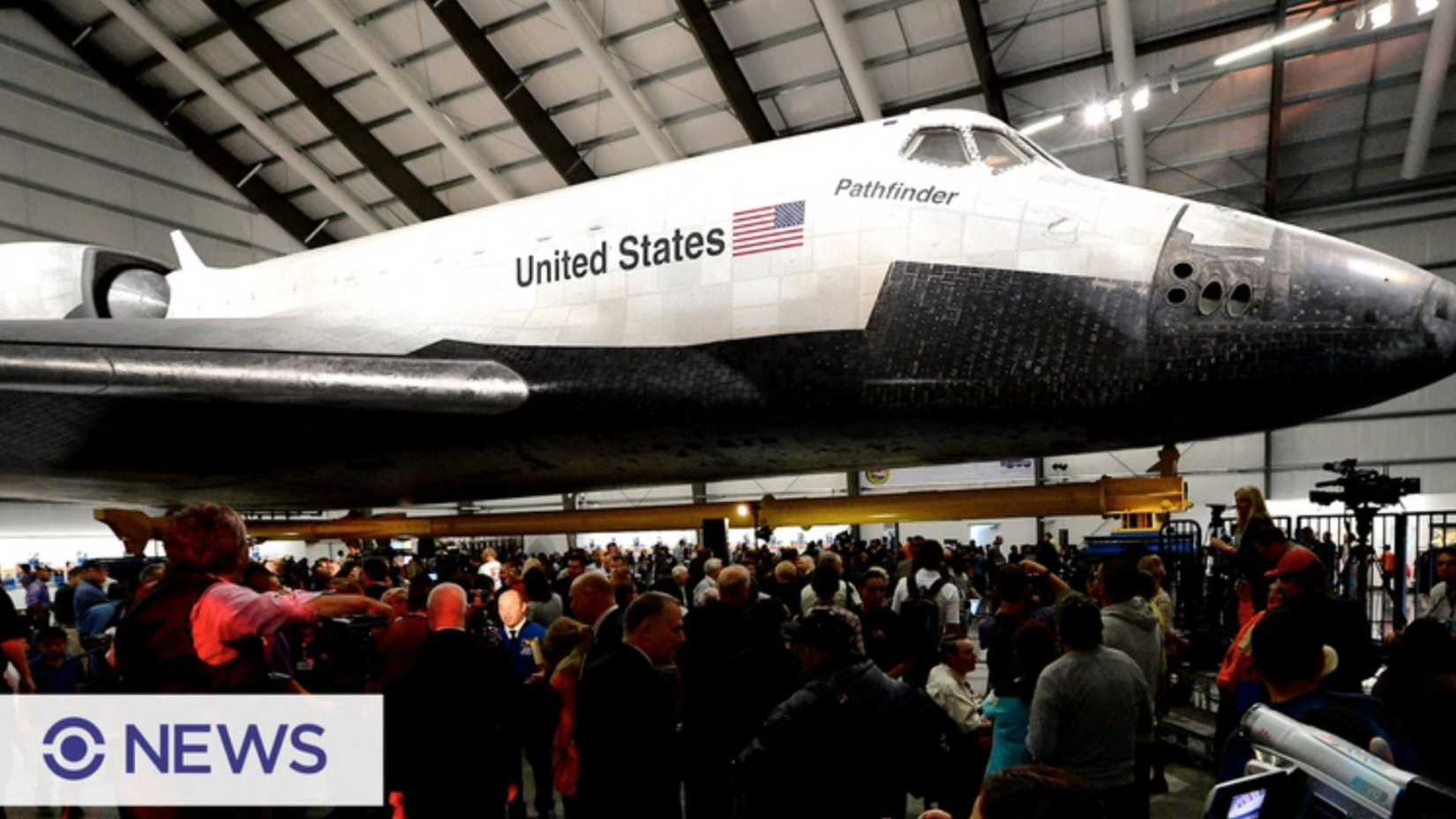 Pathfinder shuttle on display in For All Mankind
