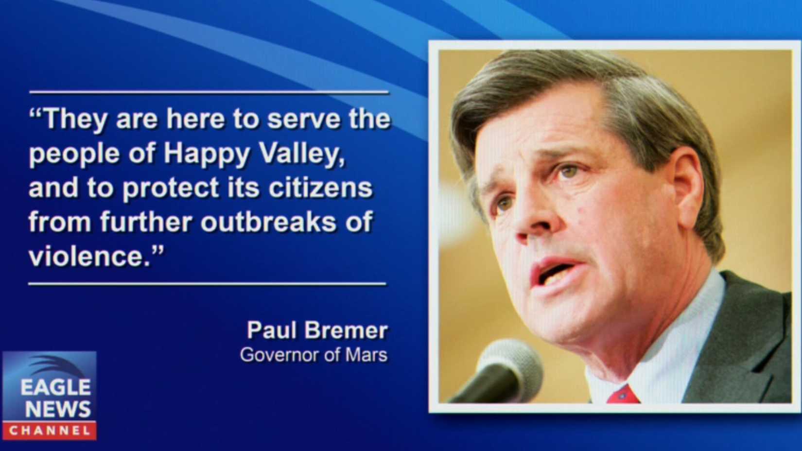 Paul Bremer's speech in For All Mankind