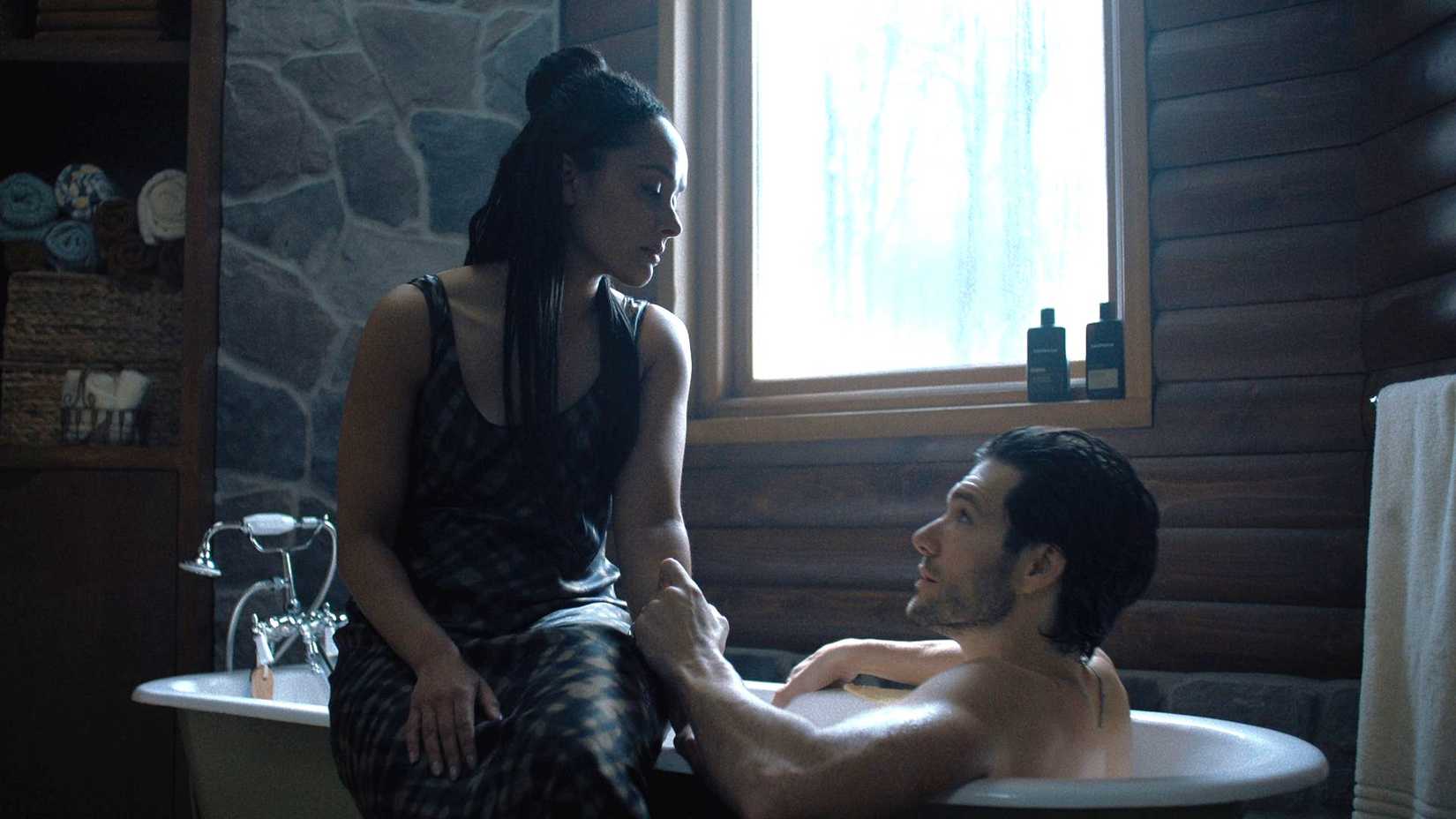 Karla Crome and Jeff Wilbusch in Something Very Bad Is Going to Happen Episode 3 