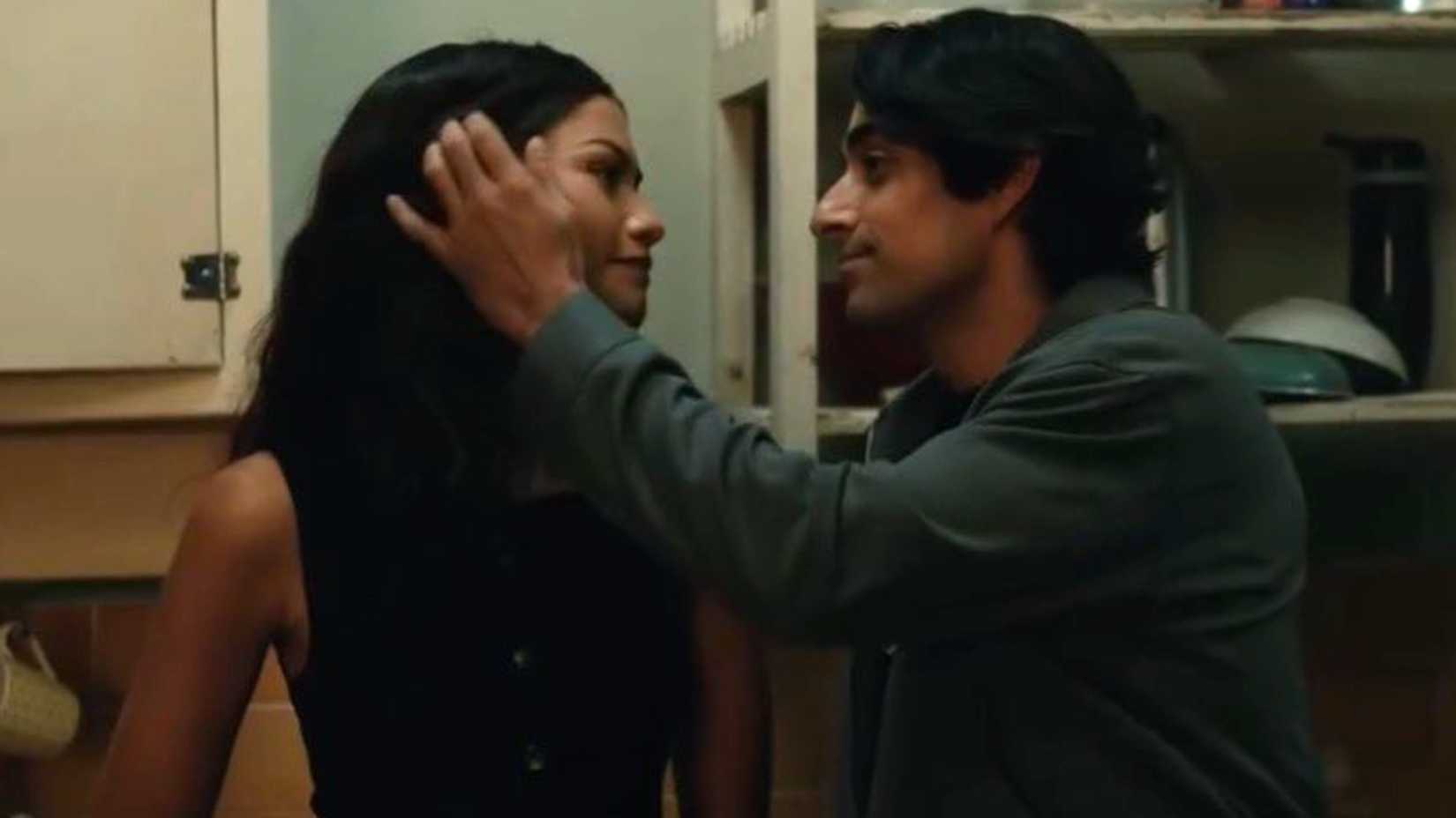 Zendaya and Eman Esfandi appear in Spider-Man: Brand New Day