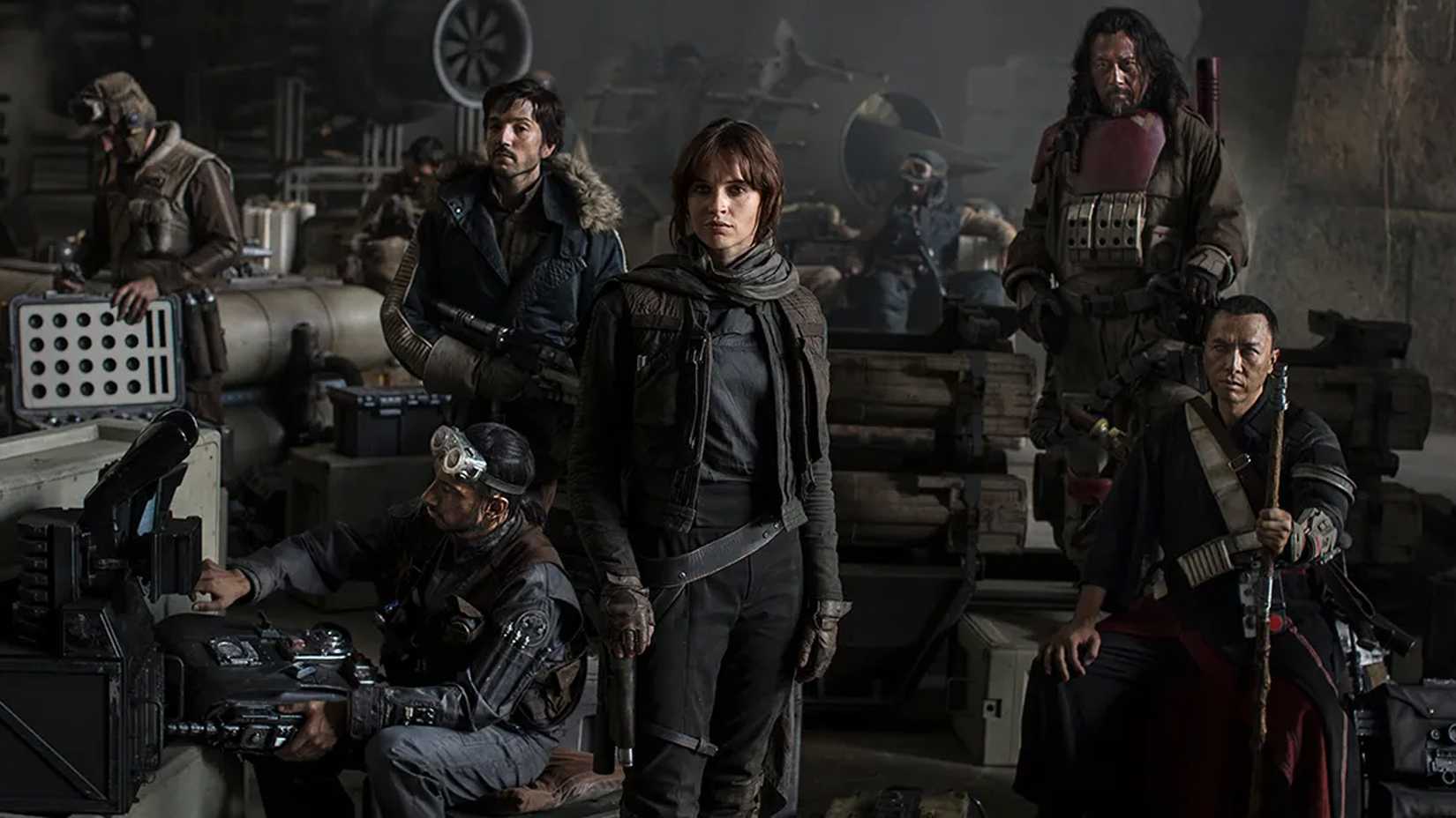 star wars rogue one cast group