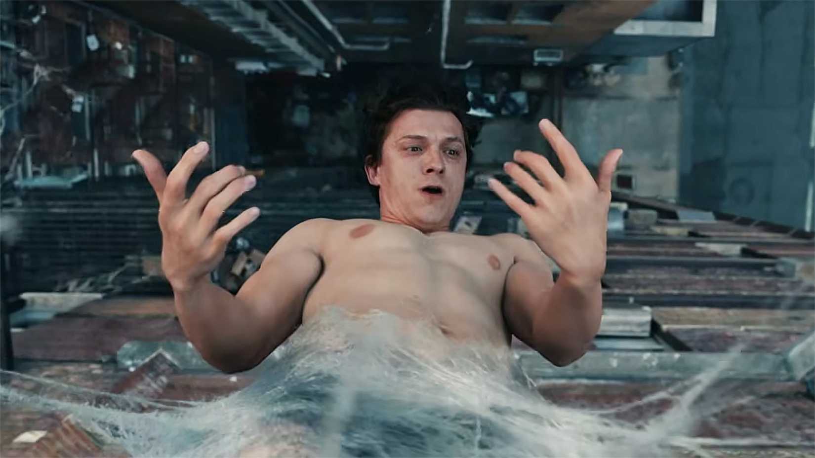 Tom Holland as Spider-Man in Spider-Man Brand New Day