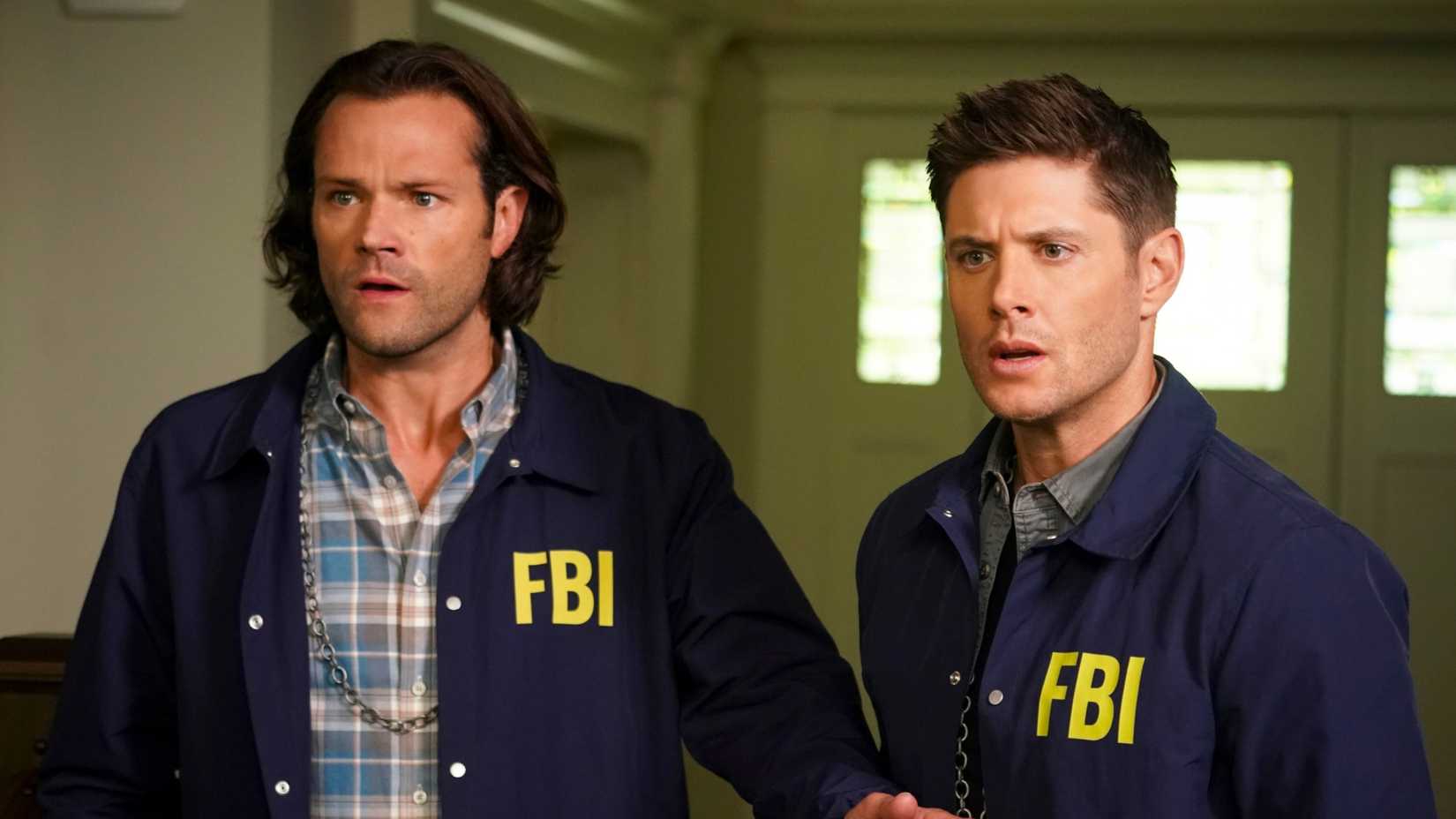 Jared Padalecki and Jensen Ackles in Supernatural