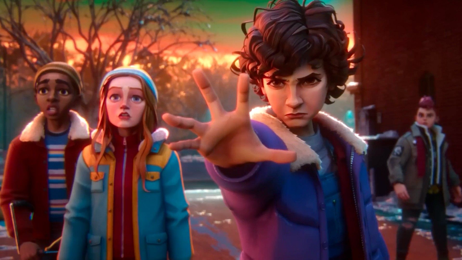 eleven using her abilities in stranger things tales from 85