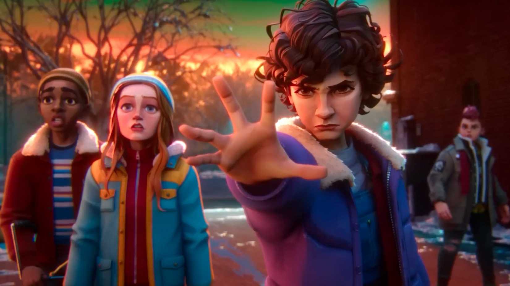 eleven using her abilities in stranger things tales from 85