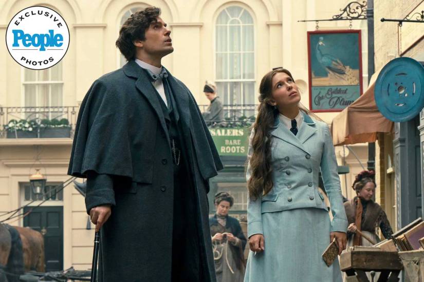 Enola Holmes 3 - Millie Bobby Brown and Henry Cavill
