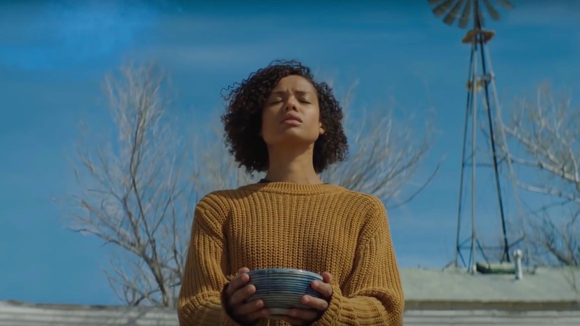 Gugu Mbatha-Raw em cena de Fast Color.
