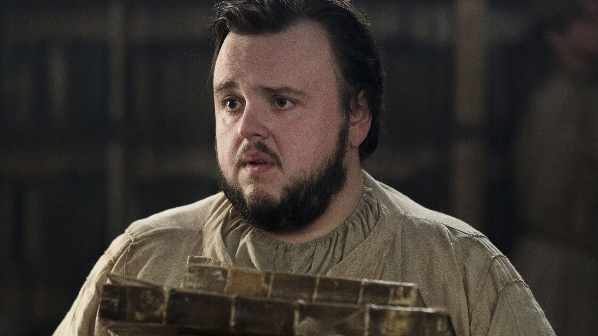 john bradley as samwell tarly in game of thrones