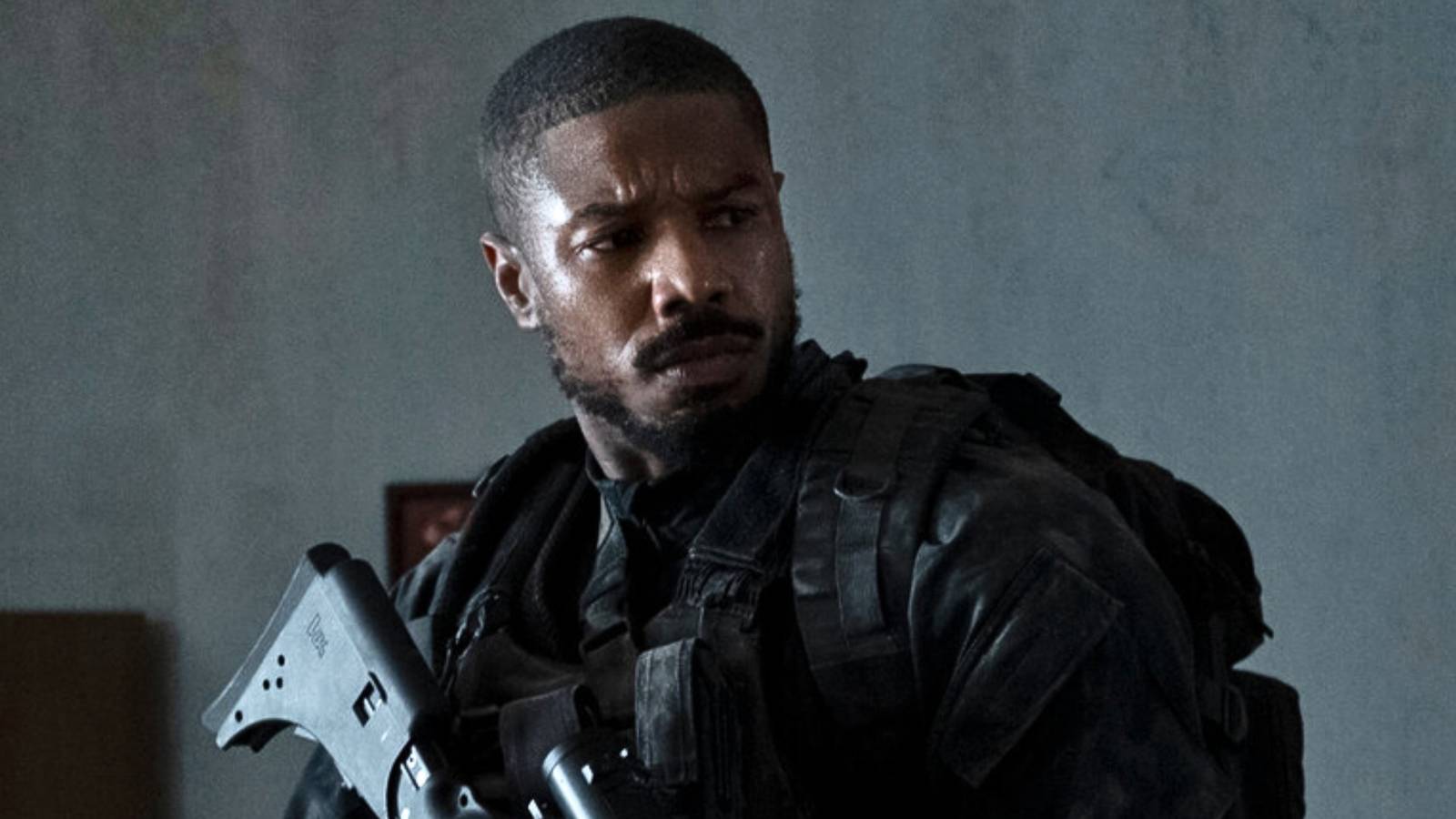 Michael B. Jordan Is Locked & Loaded in an Intense New Look at Miami Vice '85